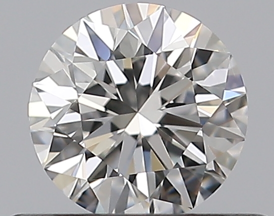 0.38 CaratF-VS2 EX Cut Round Diamond