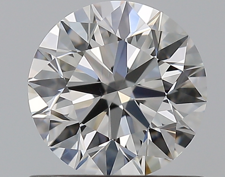 0.81 CaratF-VS1 EX Cut Round Diamond