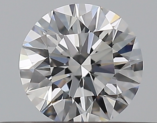 0.31 CaratE-VVS1 EX Cut Round Diamond