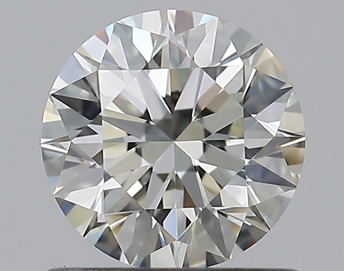 0.75 CaratJ-VVS2 EX Cut Round Diamond