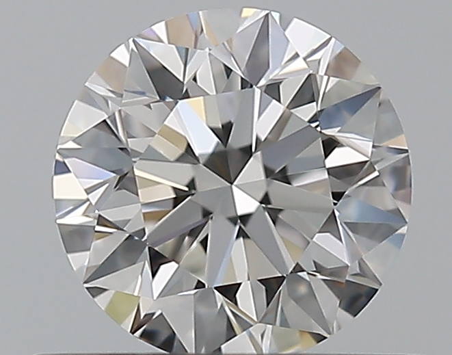 0.55 CaratF-VS1 EX Cut Round Diamond