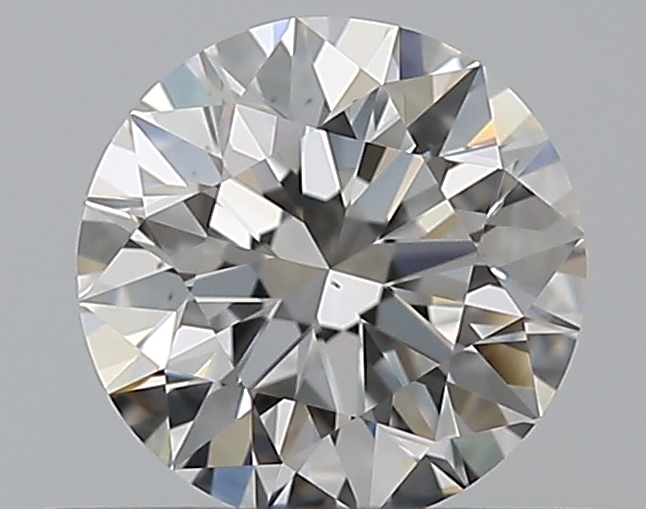 0.5 CaratF-VS1 EX Cut Round Diamond