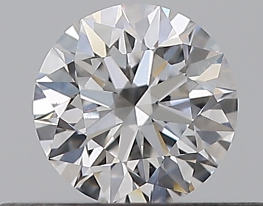 0.32 CaratD-SI1 EX Cut Round Diamond