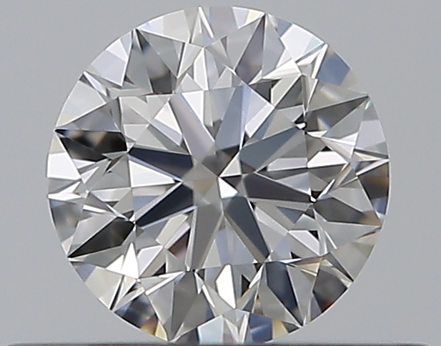 0.4 CaratF-VVS2 EX Cut Round Diamond