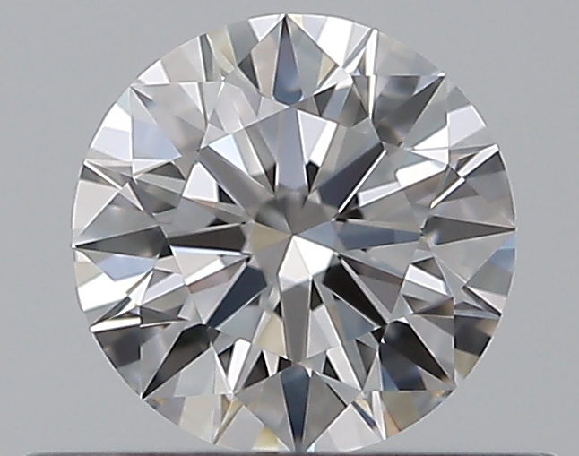 0.42 CaratD-VVS2 EX Cut Round Diamond