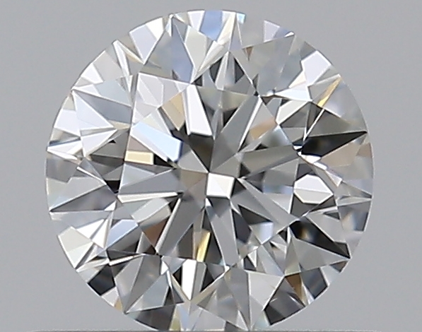 0.5 CaratF-VS1 EX Cut Round Diamond