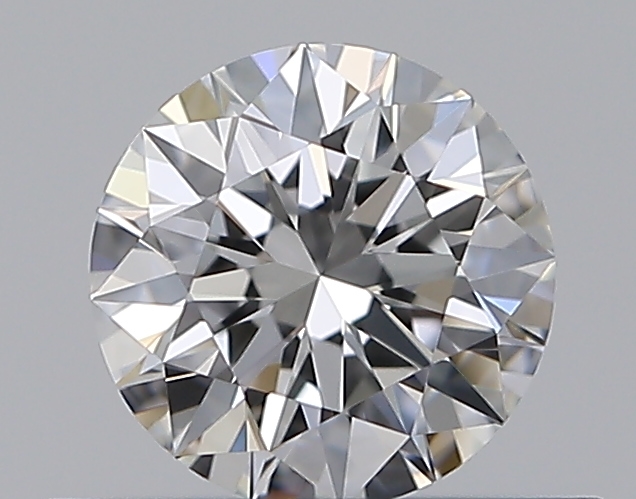0.43 CaratF-VVS1 EX Cut Round Diamond