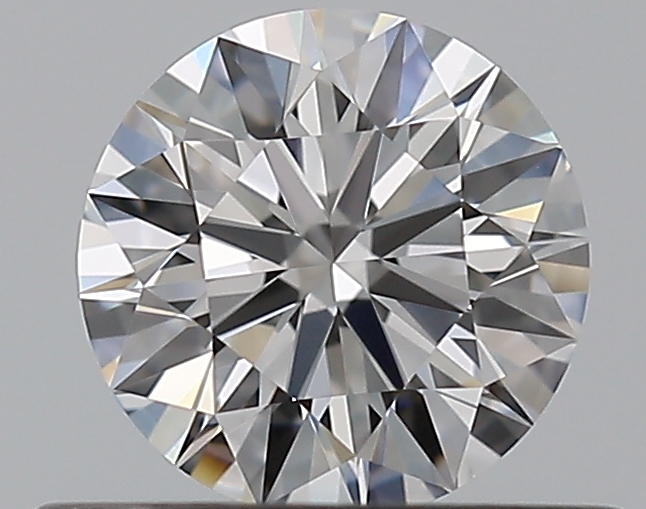 0.5 CaratF-VVS2 EX Cut Round Diamond