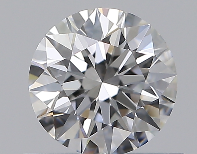 0.57 CaratF-VVS1 EX Cut Round Diamond