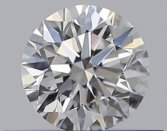 0.38 CaratF-VVS1 EX Cut Round Diamond