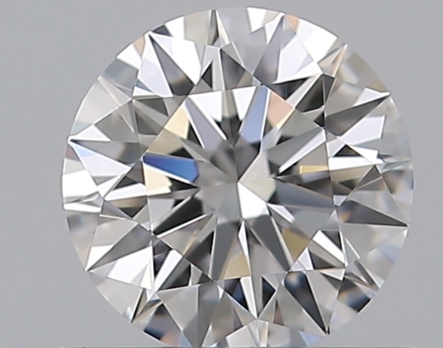 0.53 CaratD-IF EX Cut Round Diamond