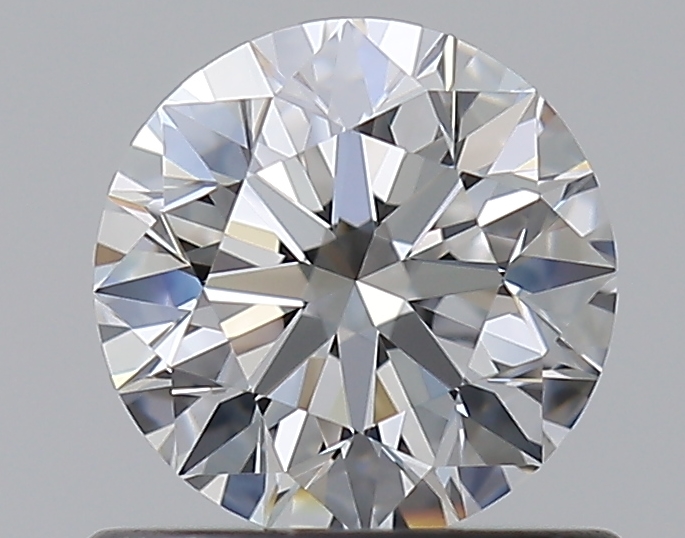 0.66 CaratE-VVS1 EX Cut Round Diamond