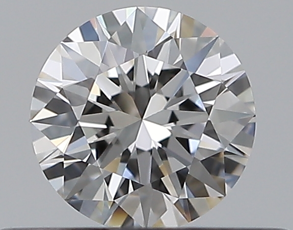0.33 CaratF-VS2 EX Cut Round Diamond