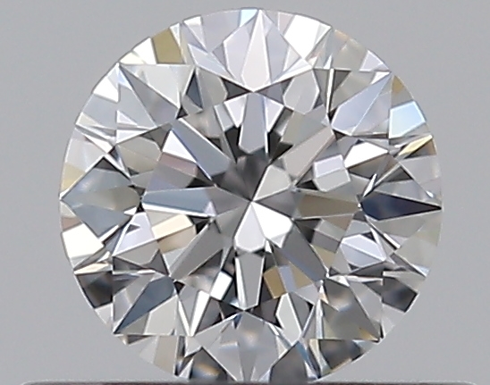 0.38 CaratD-VVS2 EX Cut Round Diamond