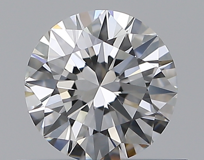 0.5 CaratE-VVS1 EX Cut Round Diamond