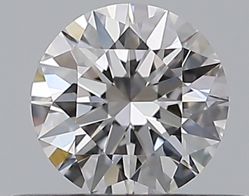 0.34 CaratD-VVS2 EX Cut Round Diamond