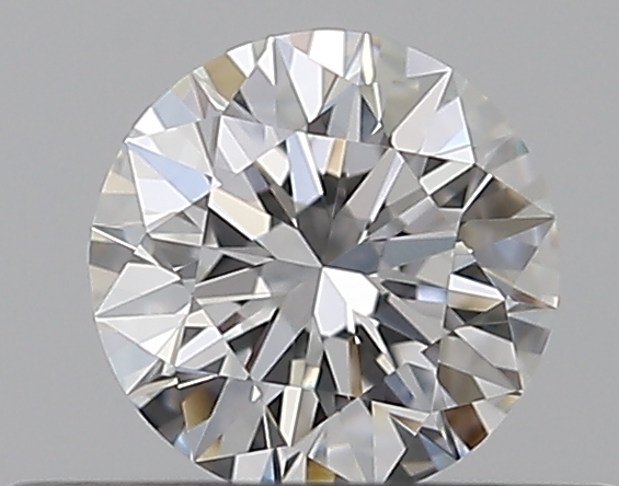 0.3 CaratF-VVS2 EX Cut Round Diamond