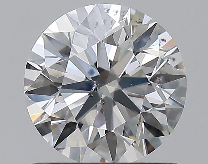 0.87 CaratG-SI1 EX Cut Round Diamond