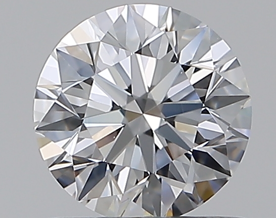 0.7 CaratE-VS1 EX Cut Round Diamond