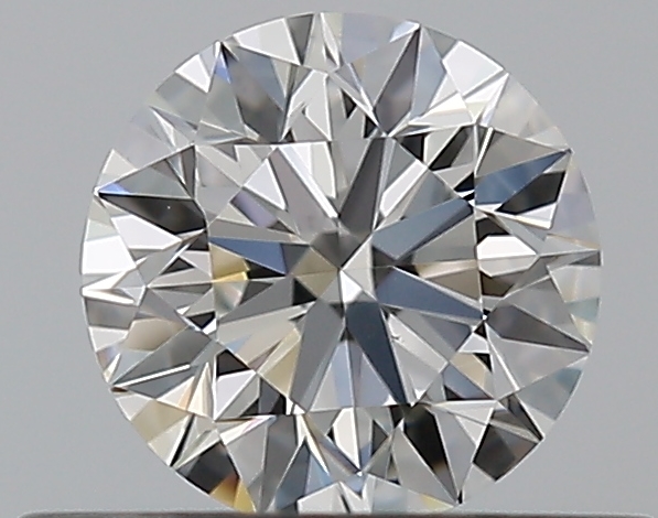 0.42 CaratF-VS1 EX Cut Round Diamond