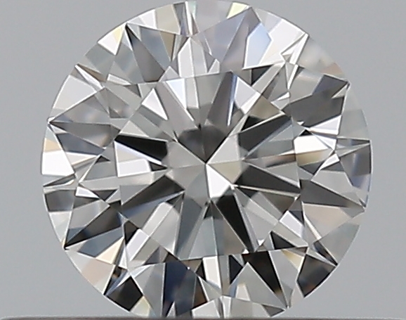 0.38 CaratF-VVS1 EX Cut Round Diamond