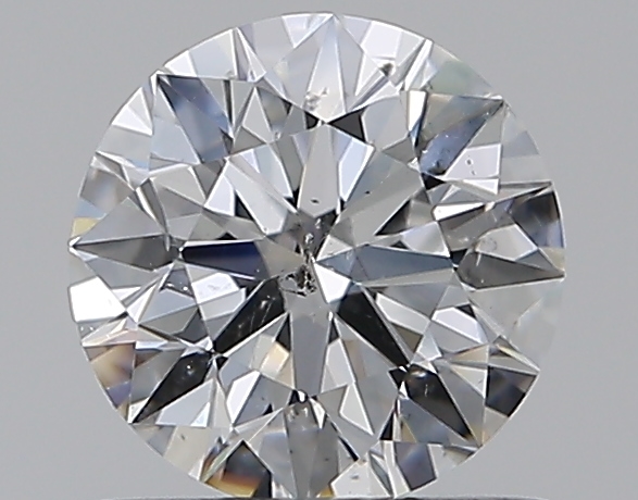 0.71 CaratE-SI2 EX Cut Round Diamond