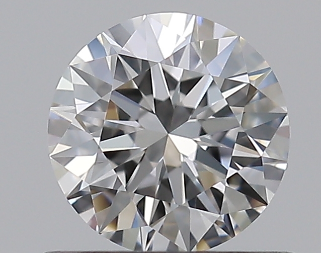 0.55 CaratF-VVS1 EX Cut Round Diamond
