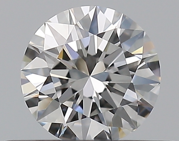 0.38 CaratE-VVS1 EX Cut Round Diamond