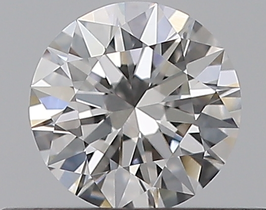 0.33 CaratE-VS2 EX Cut Round Diamond
