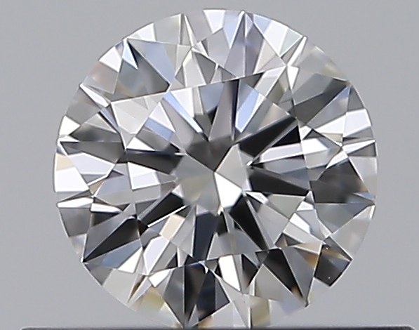 0.4 CaratF-VVS2 EX Cut Round Diamond