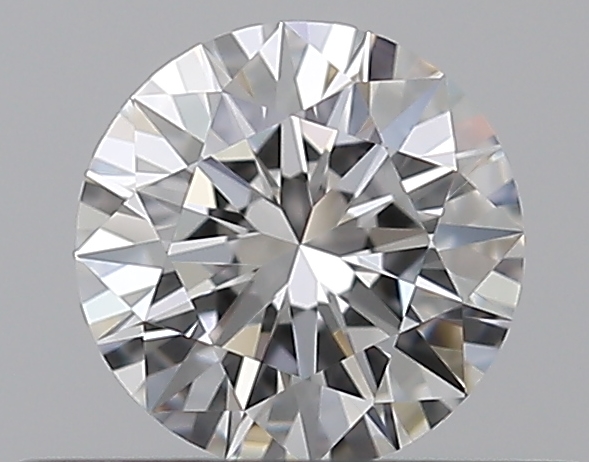 0.33 CaratE-VVS1 EX Cut Round Diamond