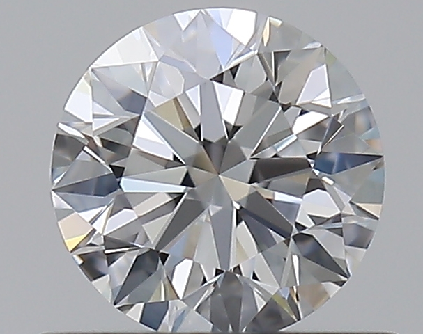 0.5 CaratE-VVS1 EX Cut Round Diamond