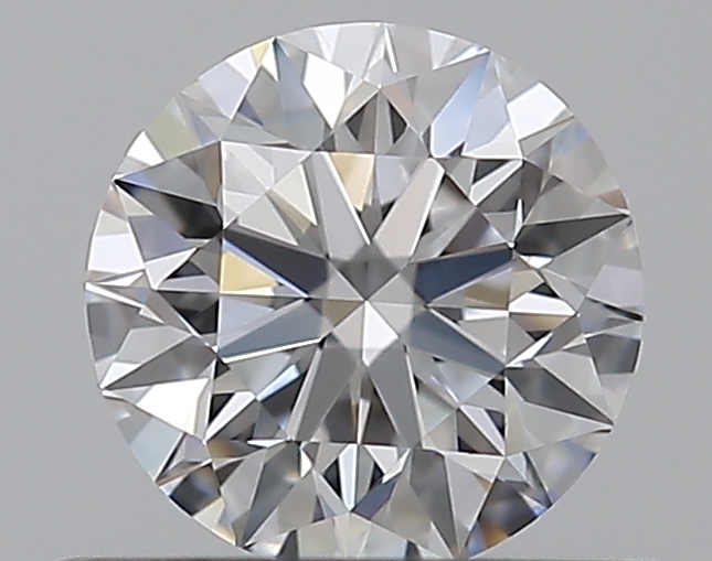 0.5 CaratD-VS2 EX Cut Round Diamond