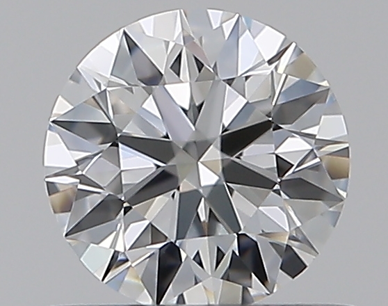 0.5 CaratF-VVS1 EX Cut Round Diamond