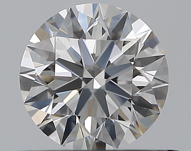 0.51 CaratF-VVS1 EX Cut Round Diamond