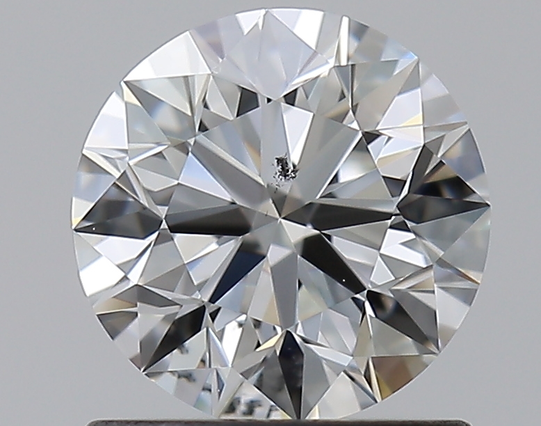 1 CaratF-SI1 EX Cut Round Diamond