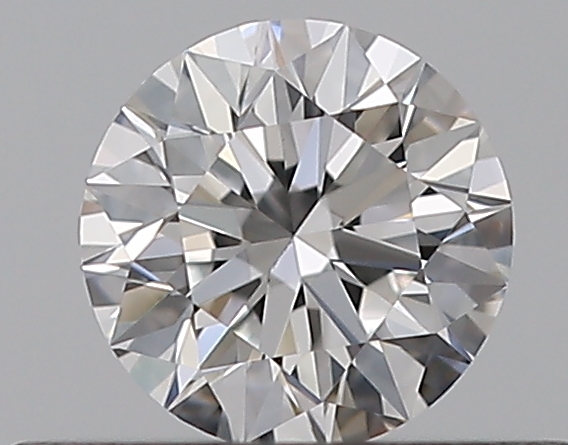 0.33 CaratD-VVS1 EX Cut Round Diamond