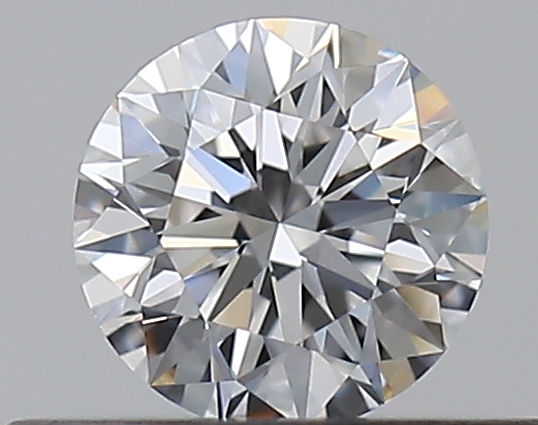 0.33 CaratE-VS2 EX Cut Round Diamond