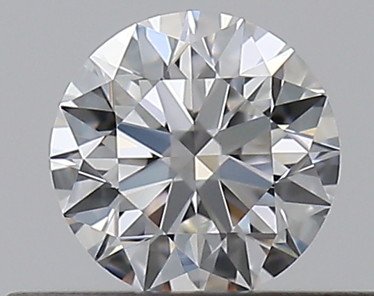 0.33 CaratF-VVS2 EX Cut Round Diamond