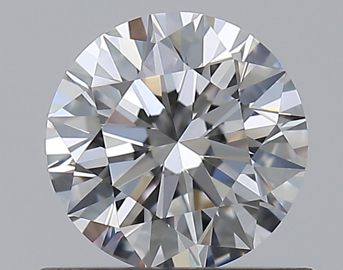 0.65 CaratF-VS1 EX Cut Round Diamond