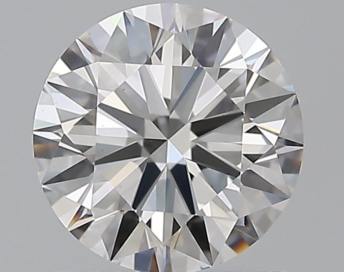 1.09 CaratF-VVS2 EX Cut Round Diamond