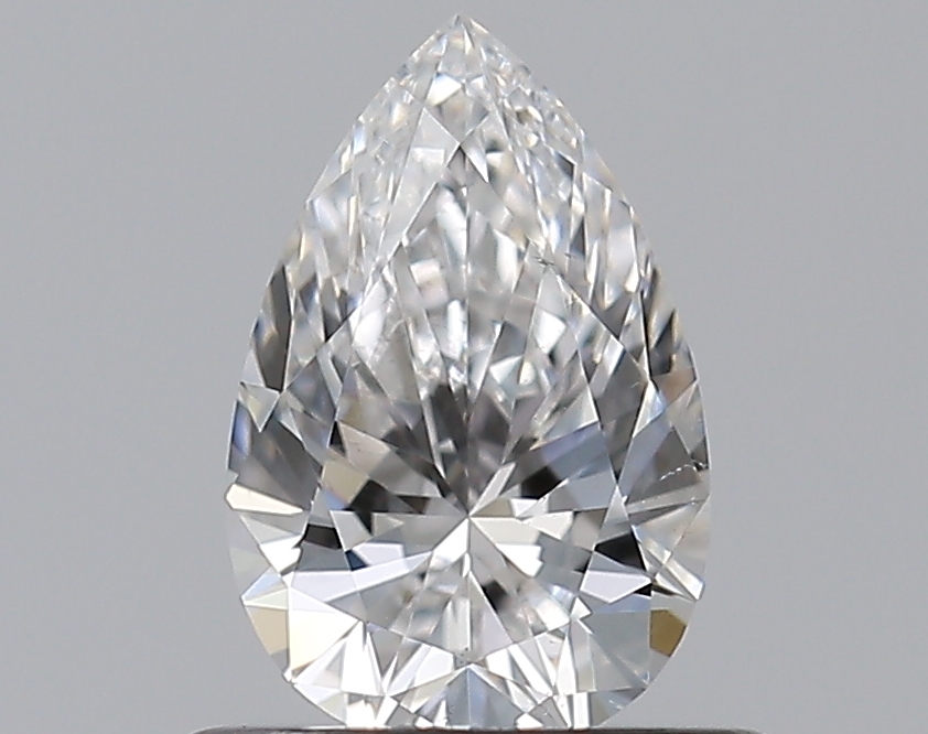 0.6 CaratE-SI1 - Cut Pear Diamond