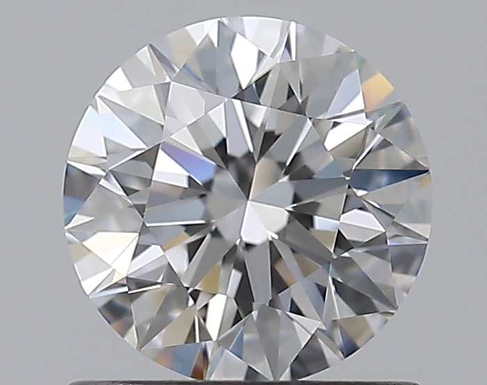0.76 CaratE-VVS1 EX Cut Round Diamond