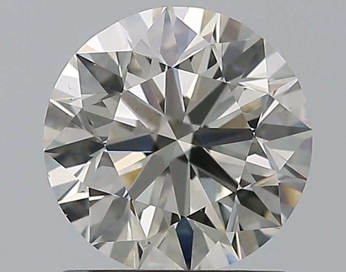 1.29 CaratK-VS2 EX Cut Round Diamond