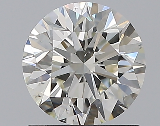 1.03 CaratJ-SI1 EX Cut Round Diamond