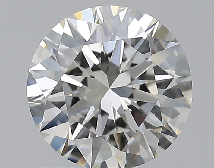 0.8 CaratJ-SI1 EX Cut Round Diamond