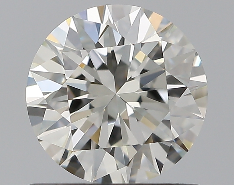 0.9 CaratJ-VVS2 EX Cut Round Diamond
