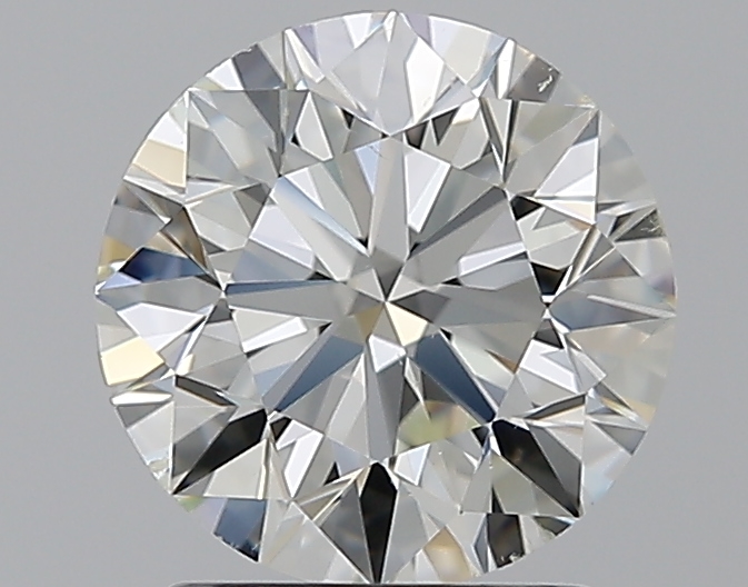 1.9 CaratJ-SI1 EX Cut Round Diamond