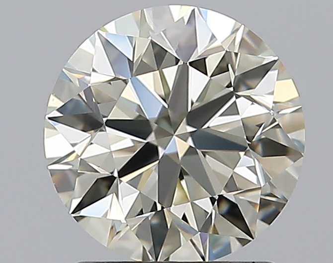 1.41 CaratN-VS2 EX Cut Round Diamond