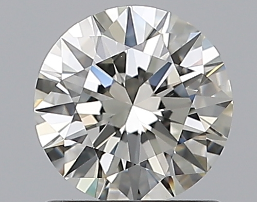 0.9 CaratJ-VS2 EX Cut Round Diamond
